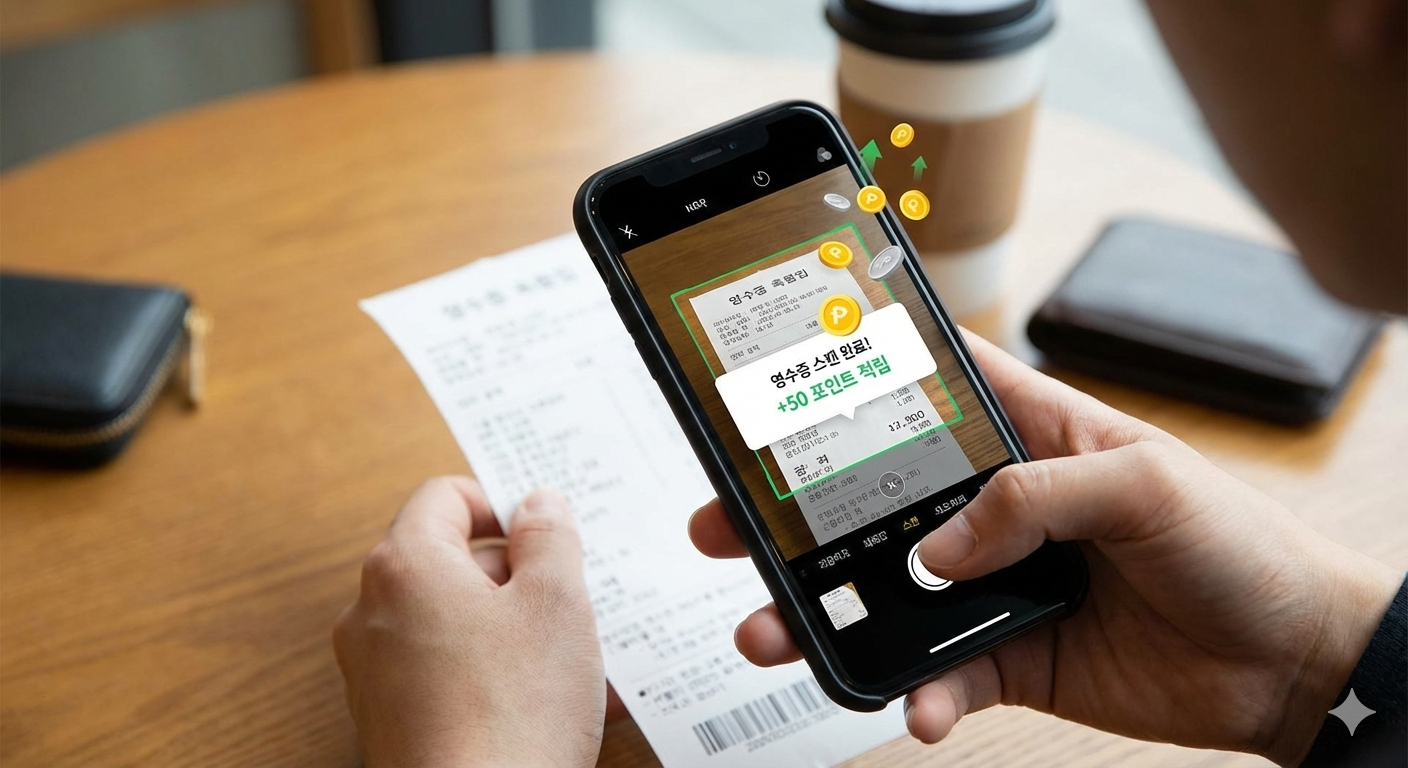 영수증 스캔 기능